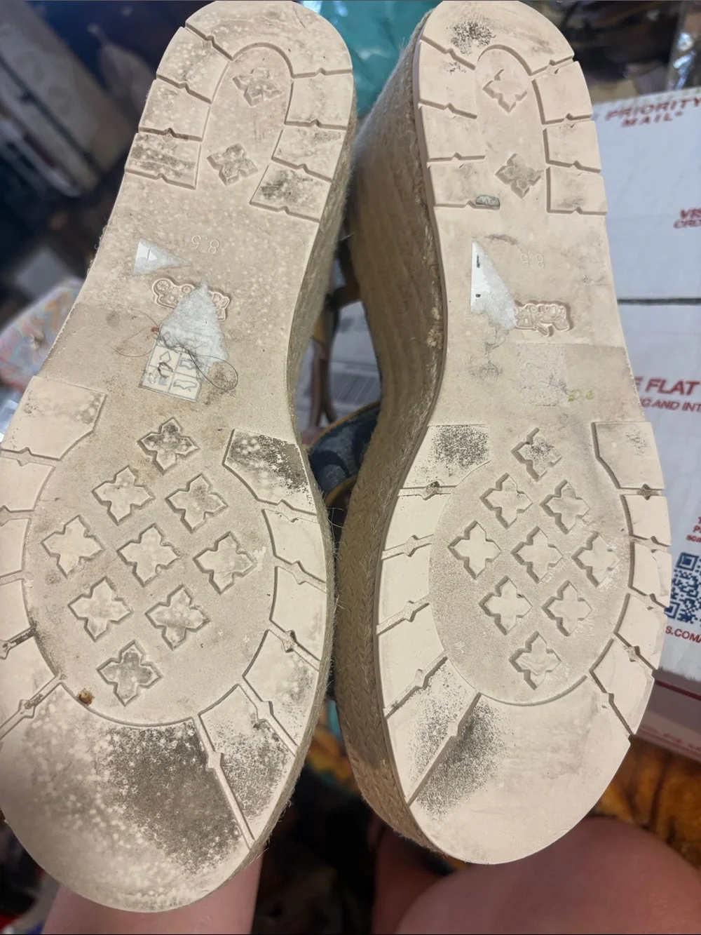 Coach wedge sandals